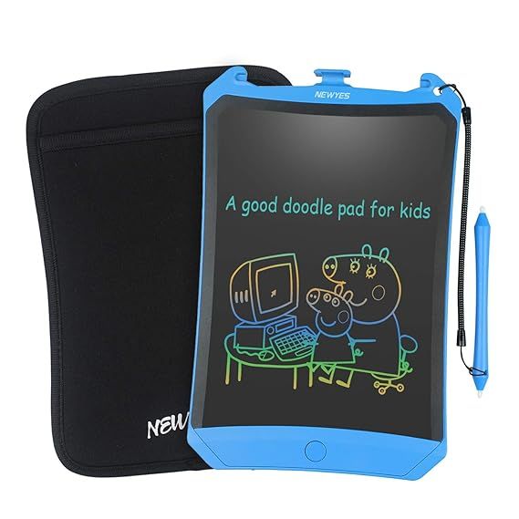 NEWYES Colorful Robot Pad 8.5 Inch LCD Writing Tablet with Lock Function Electronic Doodle Pads D... | Amazon (US)