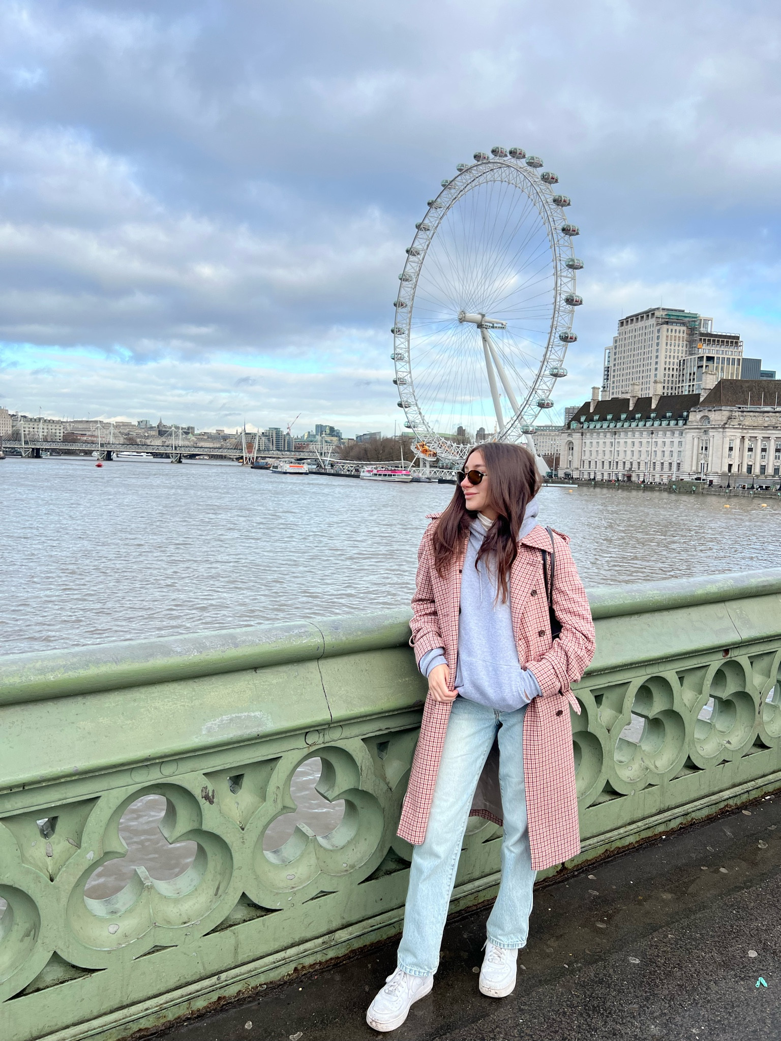 Jeans, sweatshirt, and coat for London 

#LTKtravel #LTKstyletip #LTKfit