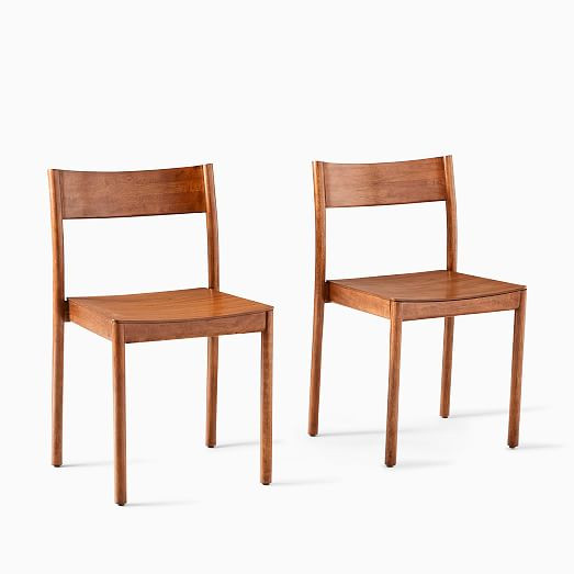 Berkshire Stacking Chair (Set of 2) | West Elm (US)
