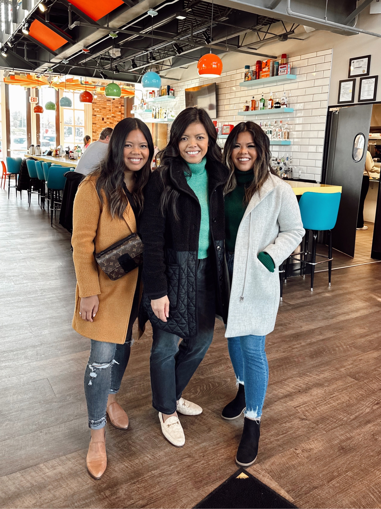 Jcrew coats and loft jacket on sale!  Jcrew coats do come in petite and tall. Black boots - Sam Edelman flats - brown flats 

#LTKsalealert #LTKFind #LTKworkwear