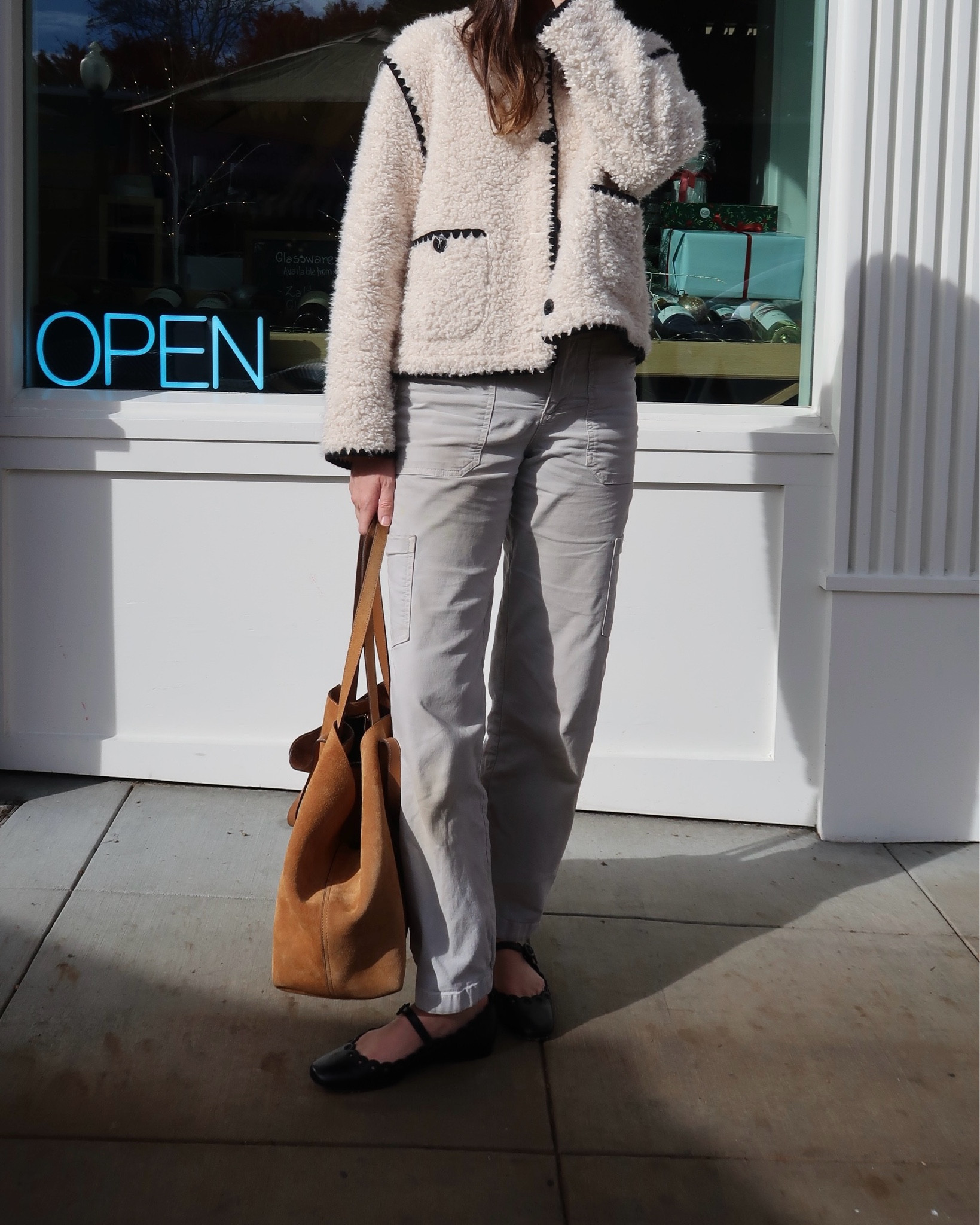 Favorite jacket on sale for Black Friday 🤍 wearing a small 

#LTKSeasonal #LTKCyberWeek #LTKStyleTip