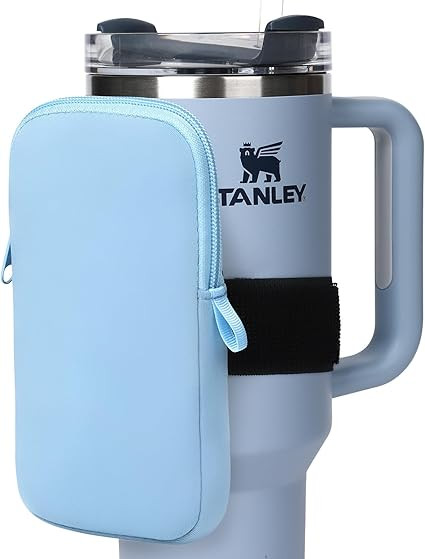 Water Bottle Pouch for Stanley, Gym Tumbler Accessories for Women, Compatible with Stanley Quench... | Amazon (US)