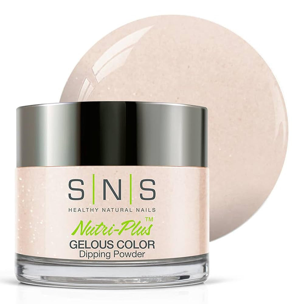 SNS Nail Dip Powder, Gelous Color Dipping Powder - Cupid's Arrow (Natural, Nudes, Pink/Pastel, Cr... | Amazon (US)
