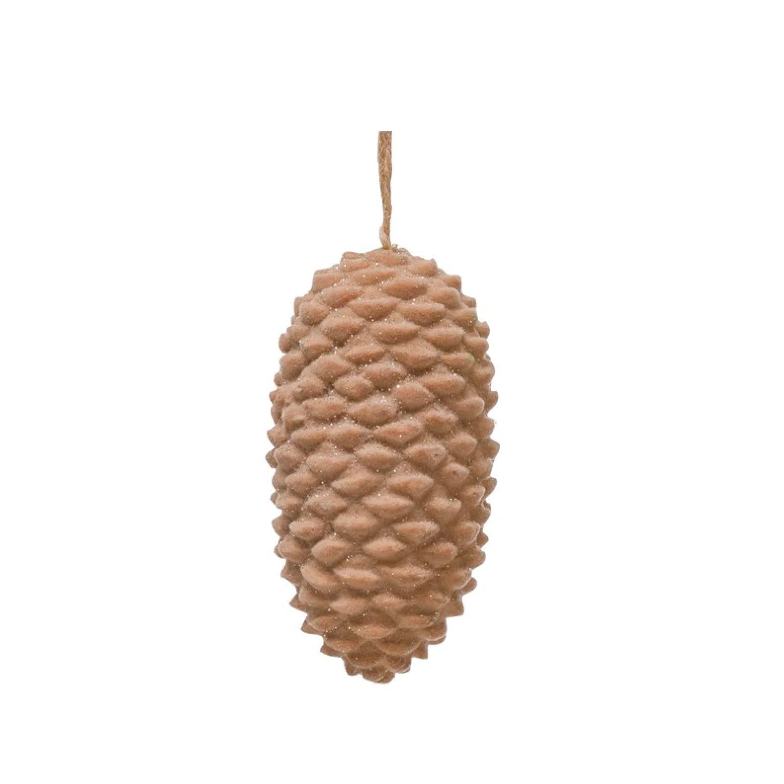 Glitter Pinecone Ornament | Brooke and Lou