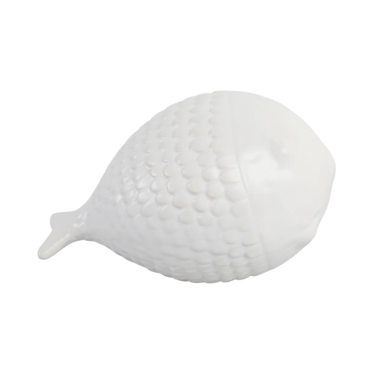 Artistic Ceramic Fish Sculpture Home Decor - Textured Figurine Decorative Object And Modern Statu... | Wayfair North America