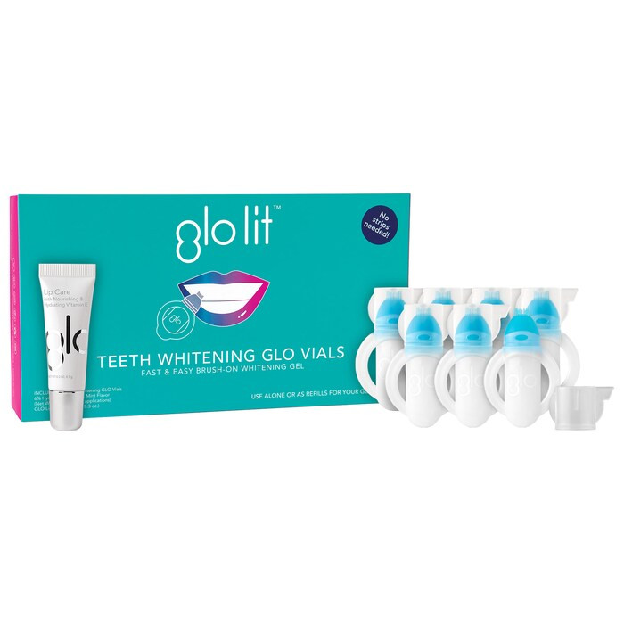 GLO Lit™ Teeth Whitening Vials 7 Pack + Lip Care - GLO Science | Sephora | Sephora (US)