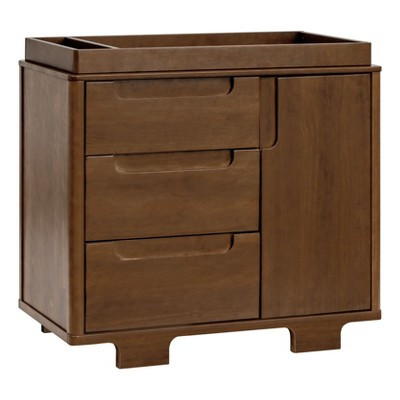 Babyletto Yuzu 3-Drawer Changer Dresser - Natural Walnut | Target