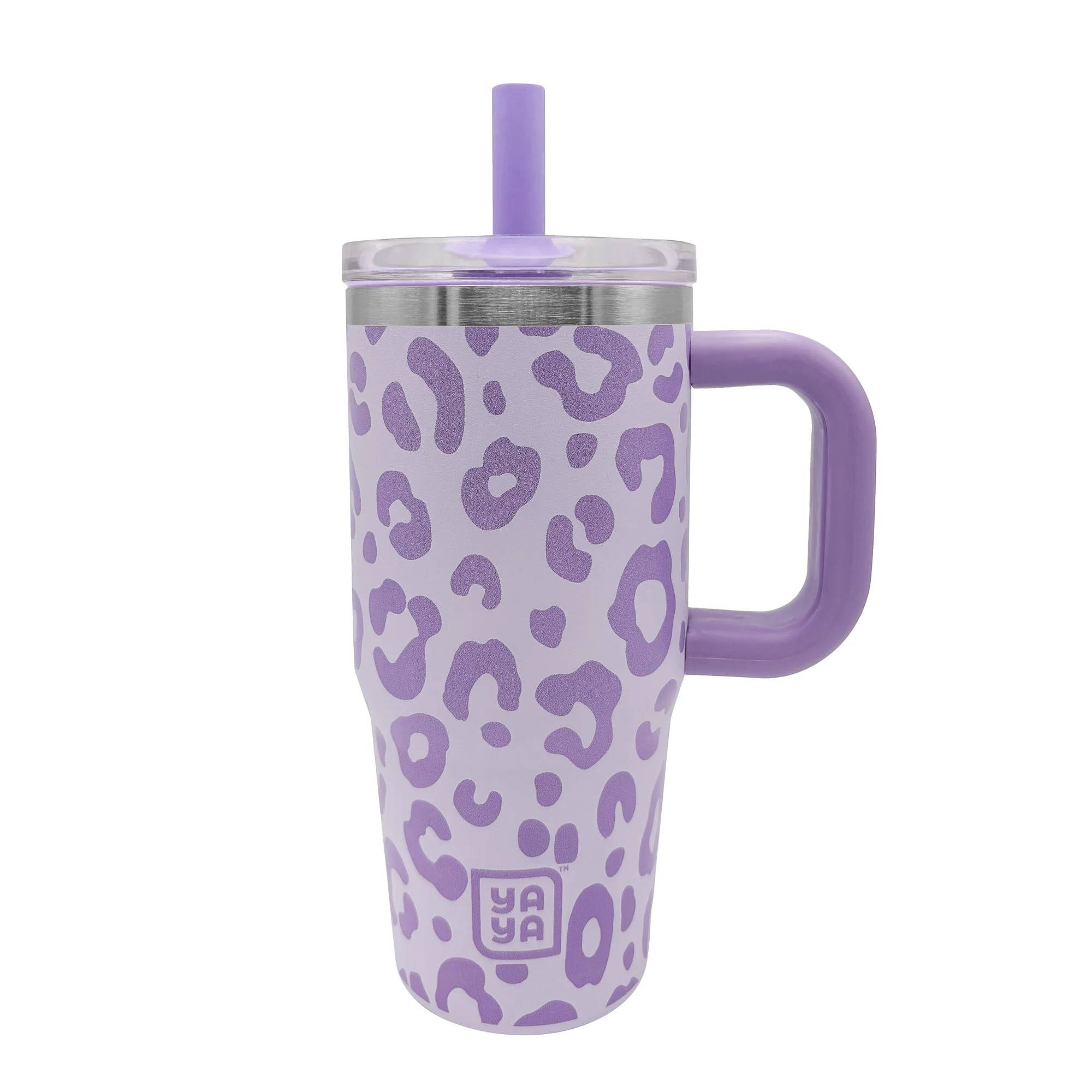 YAYA My First Travel Tumbler for Toddlers 3+ with Reusable Straw and Spill-Safe Lid, 12oz, Purple... | Walmart (US)