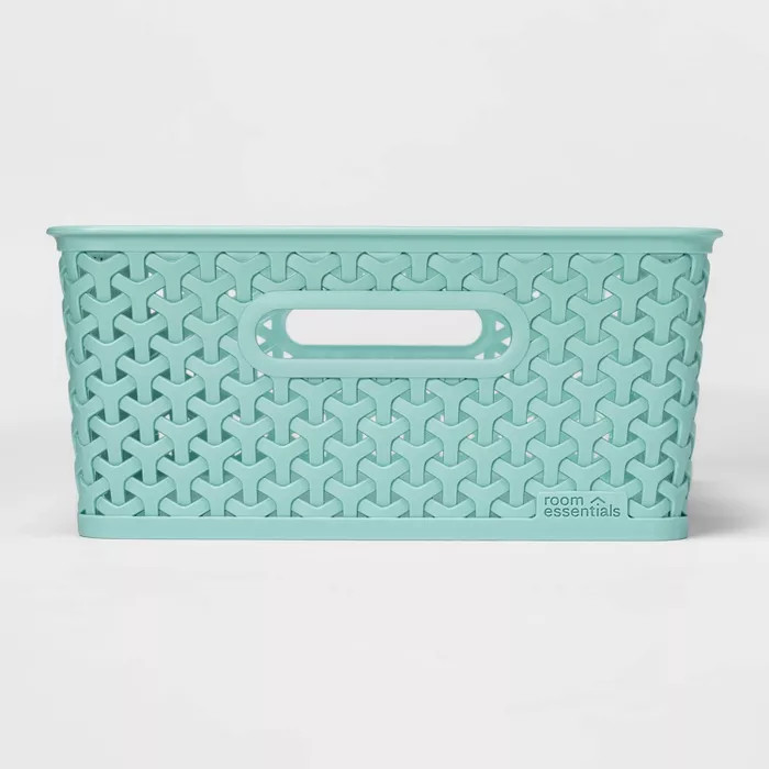 Y-Weave Medium Decorative Storage Basket - Room Essentials | Target