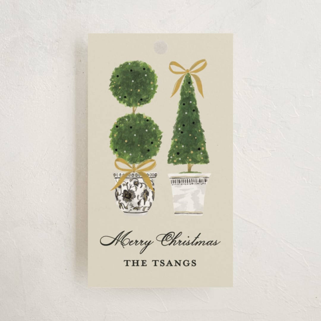 Festive Topiaries | Minted