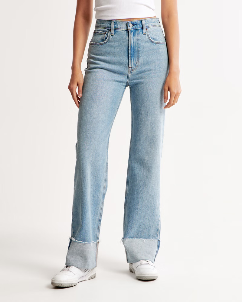 High Rise 90s Relaxed Jean | Abercrombie & Fitch (US)