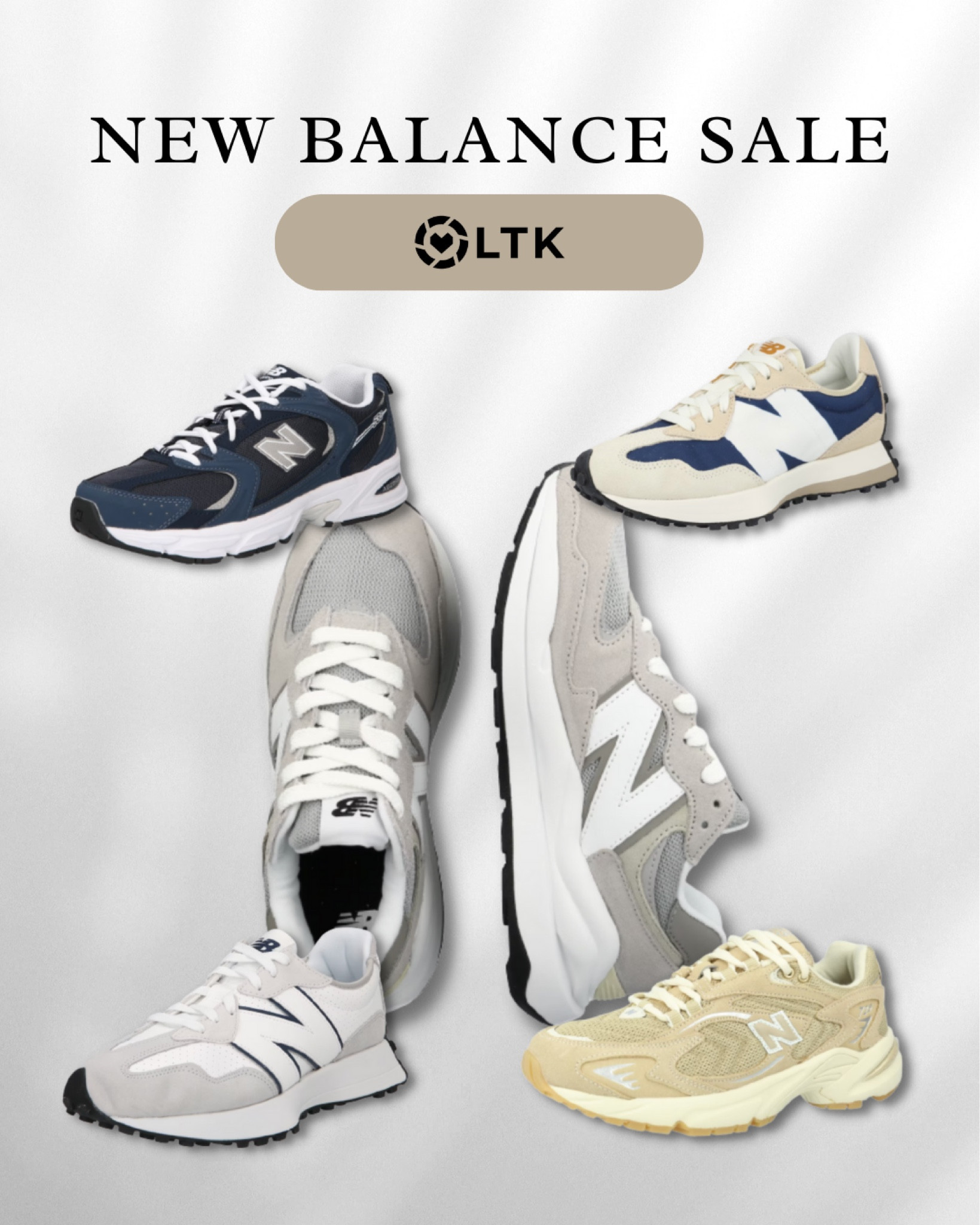 New balance about you sale! Up to 30% + today 15% extra discount.
New balance 2023 sneaker trend. Navy blue, grey and beige. New Balance 725, New balance 327, New balance 530, New Balance 9060

#LTKsalealert #LTKeurope #LTKshoecrush