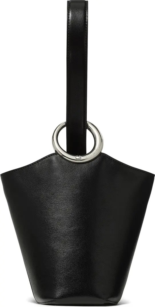 Kate Spade New York mini halo fine grain leather bucket bag | Nordstrom | Nordstrom