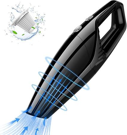 HENFORTO Handheld Vacuum Cleaner Cordless Rechargeable, Powerful Quick Charge Lithium-Ion Hand Va... | Amazon (US)