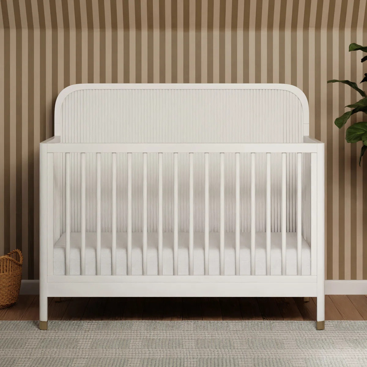 Brimsley Tambour 4-in-1 Convertible Crib | Wayfair North America