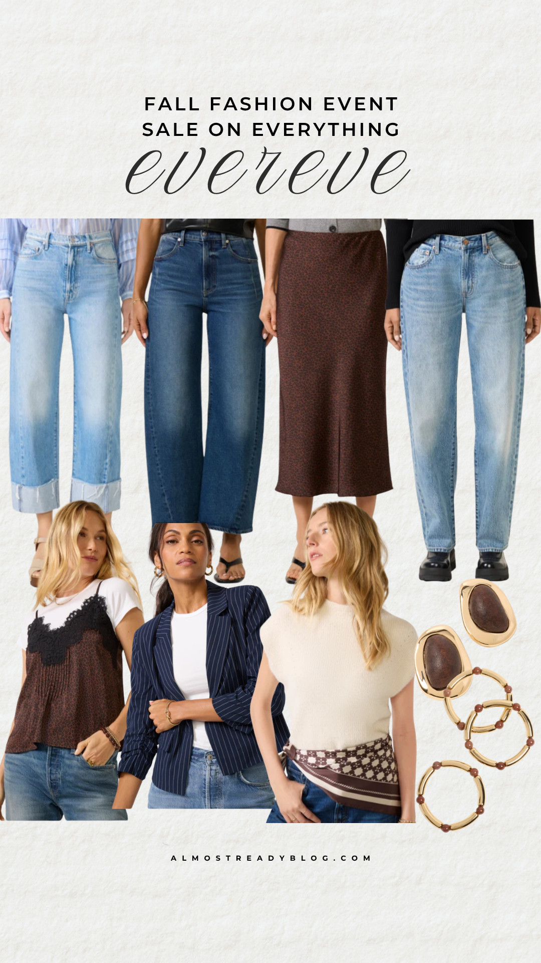Evereve’s Fall Fashion Event is here with a sale on everything! 🍂 So many good fall finds, from denim and layers to accessories.

Evereve sale, fall fashion event, fall sale, fall fashion, fall outfits, denim finds, women’s fashion, fall wardrobe, fall accessories, transitional style

#LTKOver40 #LTKSaleAlert