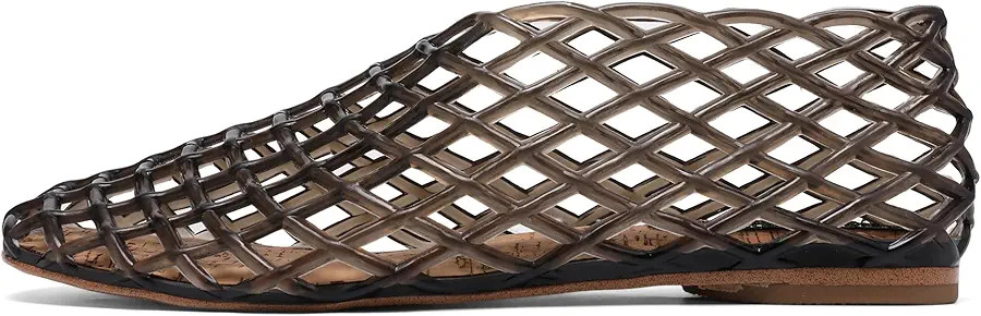 Jelly Mesh Ballet Flats for Women，Closed Toe Adult Jelly Shoes Women，Comfortable Clear Jelly ... | Amazon (US)