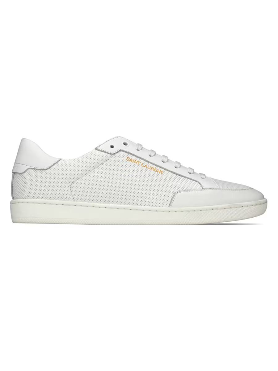 Court Classic Perforated Leather Sneakers | Saks Fifth Avenue