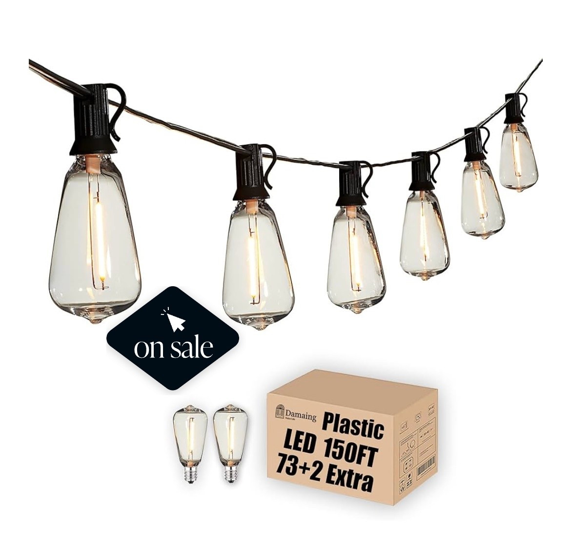 Brighten up your garden with these charming retro LED lights! Perfect for creating a cozy atmosphere, they come in various lengths to suit your space. And guess what? They're on sale now! Get ready to enhance your outdoor area for fall and the exciting holiday season ahead. Don’t miss out on this opportunity to light up your nights! ✨  #OutdoorLighting #FallVibes #HolidayCheer

#LTKSaleAlert #LTKFindsUnder100 #LTKHome