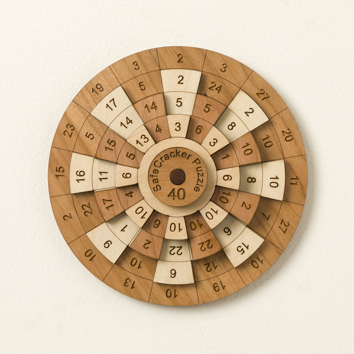 Safe Cracker Number Wheel Puzzle | UncommonGoods