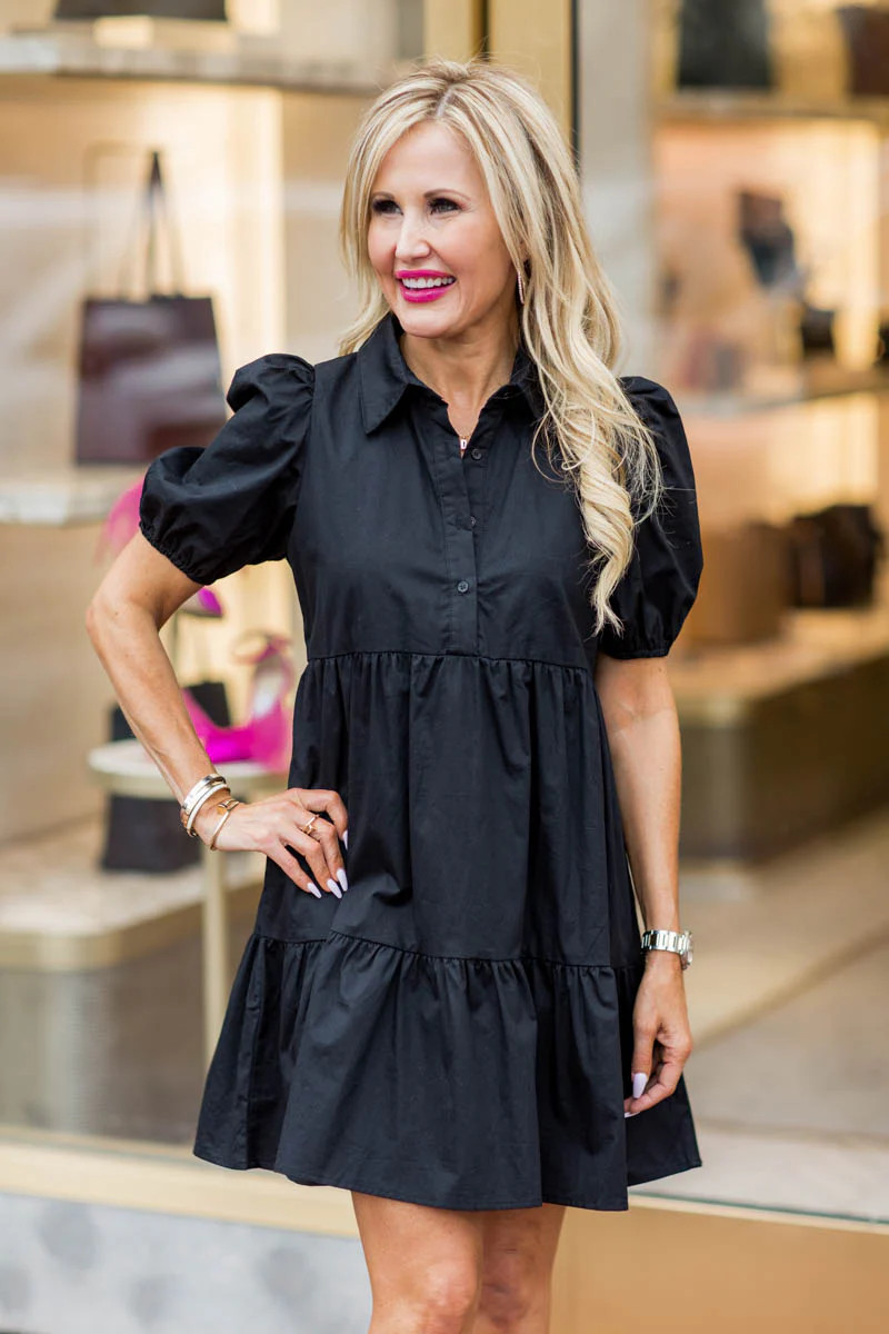 Trish Dress - Black | Avara