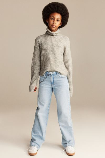 Wide Leg Low Jeans | H&M (US + CA)