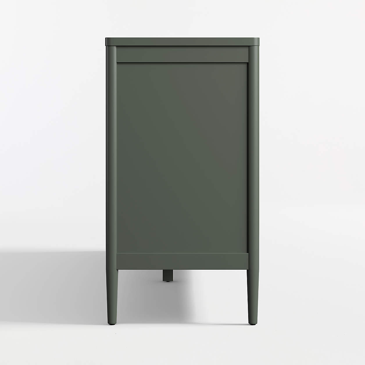 Hampshire 64" Olive Green Extra Wide 9-Drawer Kids Dresser + Reviews | Crate & Kids | Crate & Barrel