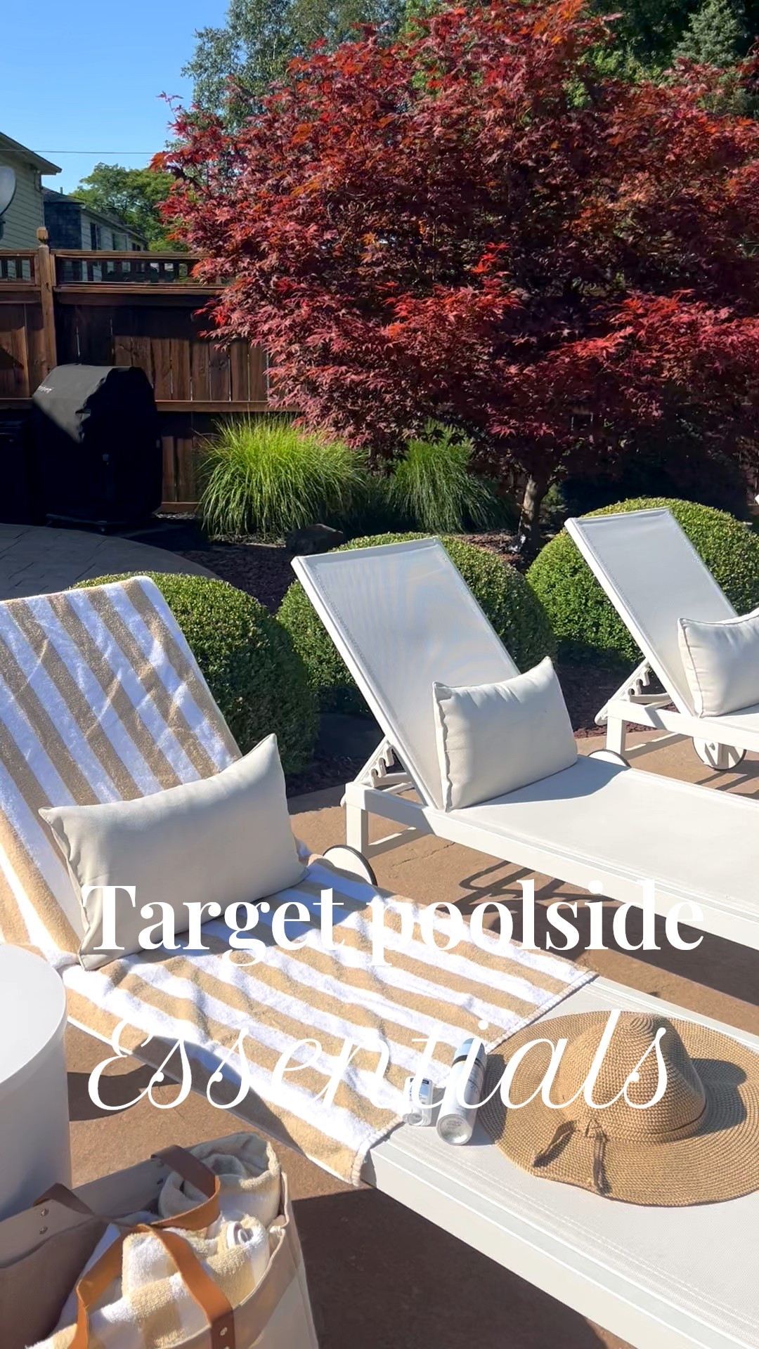 Pool days made easy with my Target favorites ☀️🕶️ 

From a wide-brim hat and SPF to comfy sandals and the softest towels—these are my go-to essentials for effortless summer style. Linked everything so your next pool day is perfectly prepped!

#poolsidevibes #targetstyle #ltkhome #summeressentials #backyardgoals #outdoorliving #pooldayready

#LTKSeasonal #LTKHome #LTKStyleTip