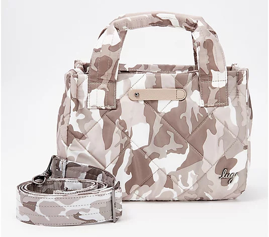 Lug Quilted Crossbody with Tote Handles - Jitterbug | QVC