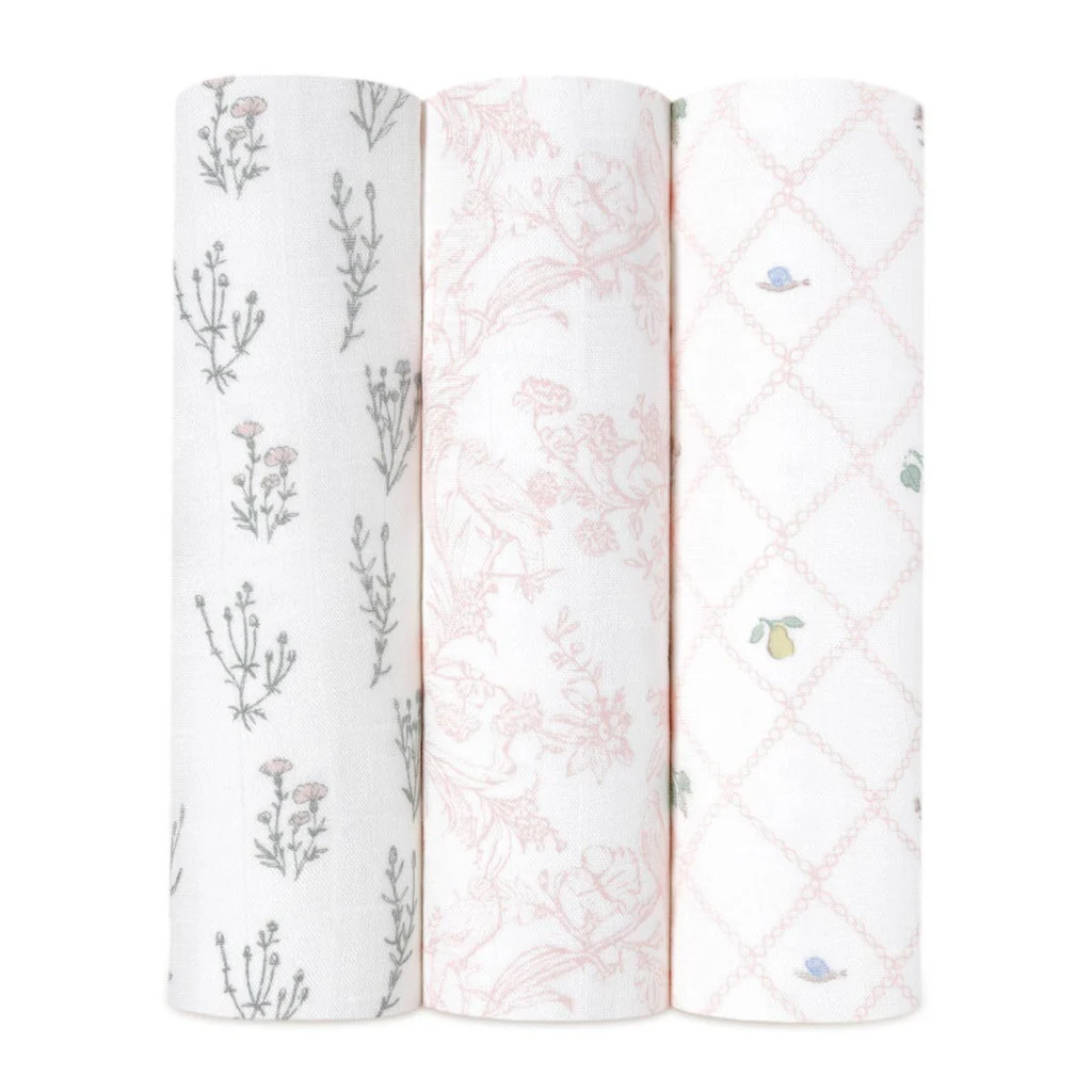 boutique silky soft swaddle blanket 3 pack | Halo Sleep