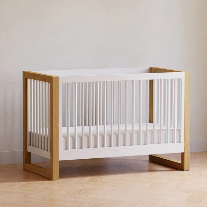 Nantucket 3-In-1 Convertible Crib with Toddler Bed Conversion Kit | Wayfair North America