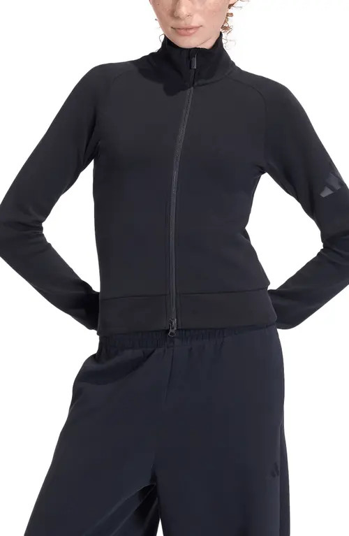 adidas Originals Slim Track Jacket in Black at Nordstrom, Size Small | Nordstrom