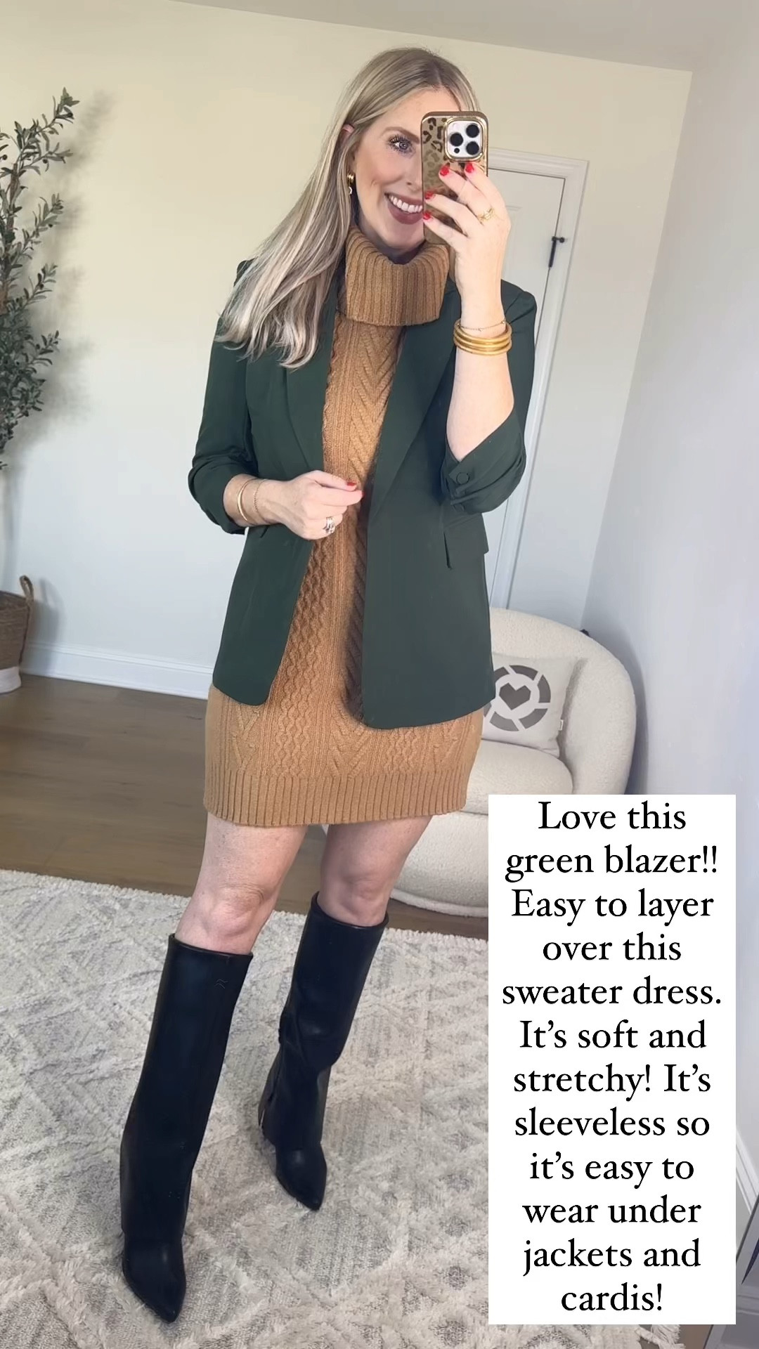 Walmart try on, Walmart outfit, Walmart fashion, blazer, sweater dress 

Medium in both 

#LTKVideo #LTKFindsUnder50 #LTKWorkwear