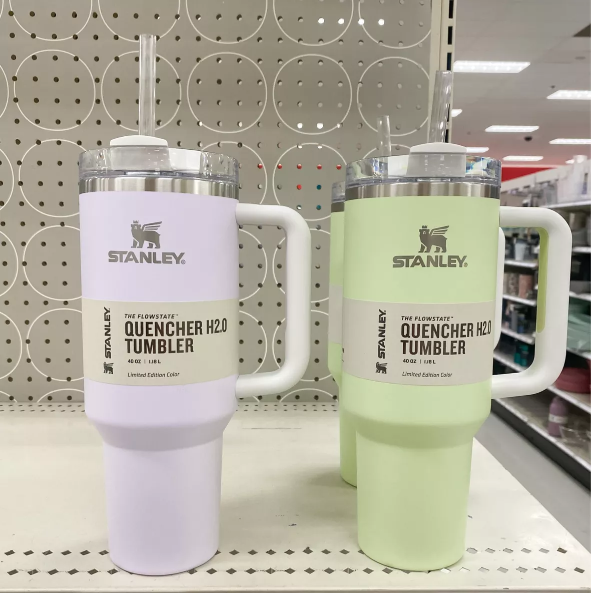 Stanley 40oz Pastel Target Limited Edition Flowstate Quencher