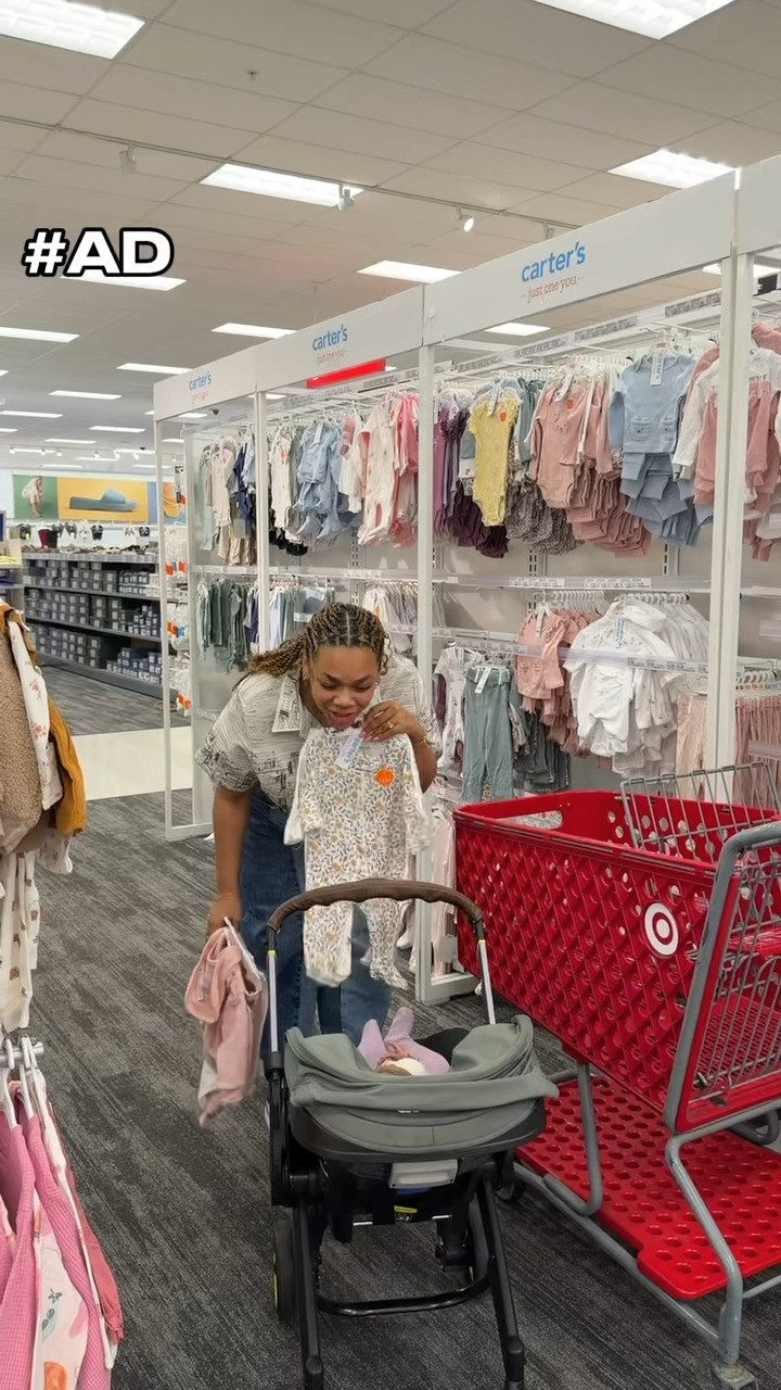 @Carters makes shopping for your little so much easier.
 
The cutest baby finds are always the hardest to leave behind. 🥹🤍

I’ve linked our favorite Carter’s Just One You at Target pieces in my LTK! From everyday essentials to the sweetest outfits, everything is waiting for you there. ✨

@Target @carters @shop.LTK       .it/xx 

 #ad #ad #Targetpartner #Target #Cartersjustoneyou #carters #liketkit #liketk #LTKootd #LTKmomlife #LTKBaby