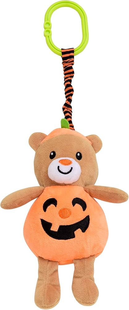 Baby Starters Magic Years Halloween Bear Chime Toy with Pull and Jiggle Vibration Feature and Tra... | Amazon (US)