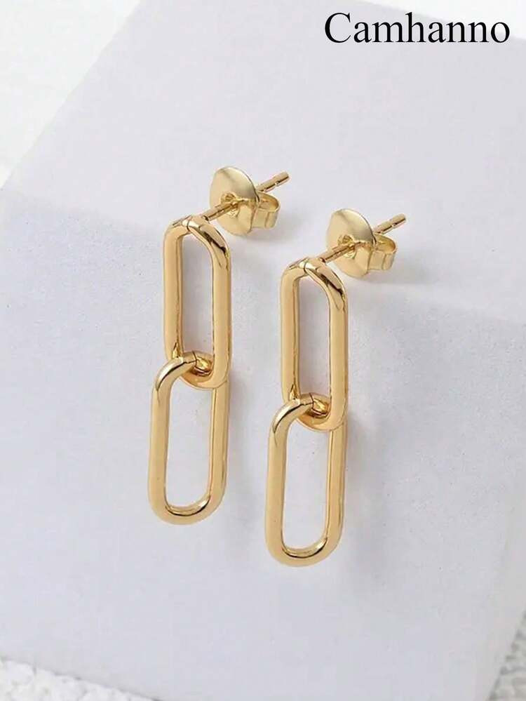 Gold chain earrings | SHEIN