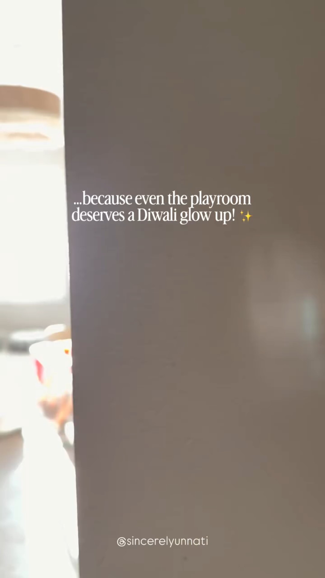 ✨Who says the playroom can’t join the Diwali celebration? ✨

We gave ours a festive glow-up, with a little help from some incredible small businesses! From handcrafted decor to playful touches, every corner tells a story of creativity, color, and community. Let the festivities begin - kid-style! 💛🪔

Comment “PLAY” for the links to shop!
.
.
.
#diwalidecor #playroommakeover #smallbusinesslove #festivevibes #homedecorinspo #supportlocal #diwalivibes #creativekids #kidsdiwali #diwaliparty #diwaligiftideas
Kids Diwali party, Diwali decor ideas, Diwali crafts for kids, classroom Diwali ideas, festive decor
@moditoys @theshadesofterracotta @morgifting @hersunandstars.co @kayden_designs @kulture_khazana @shopbuboodee @tintedheritage @thetypesetco @pinkburfi @shopheritagestory @by_basil

#LTKSeasonal #LTKFamily #LTKKids