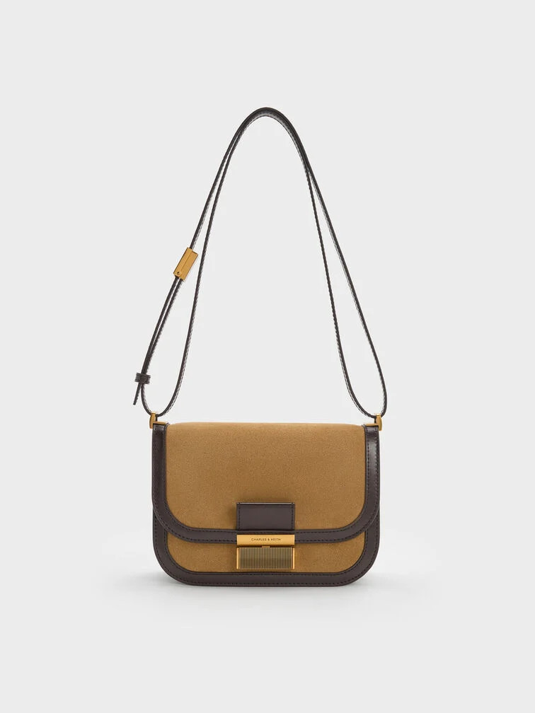 Dark Brown Charlot Bag | CHARLES & KEITH | Charles & Keith CA