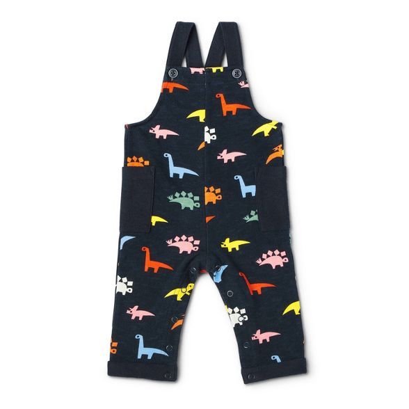 Baby Dino Print Knit Overalls - Christian Robinson x Target Navy | Target