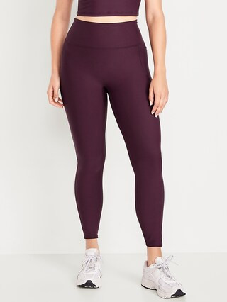 Extra-High Waisted PowerSoft Boundless 7/8 Pocket Leggings – No Front Seam | Old Navy (US)