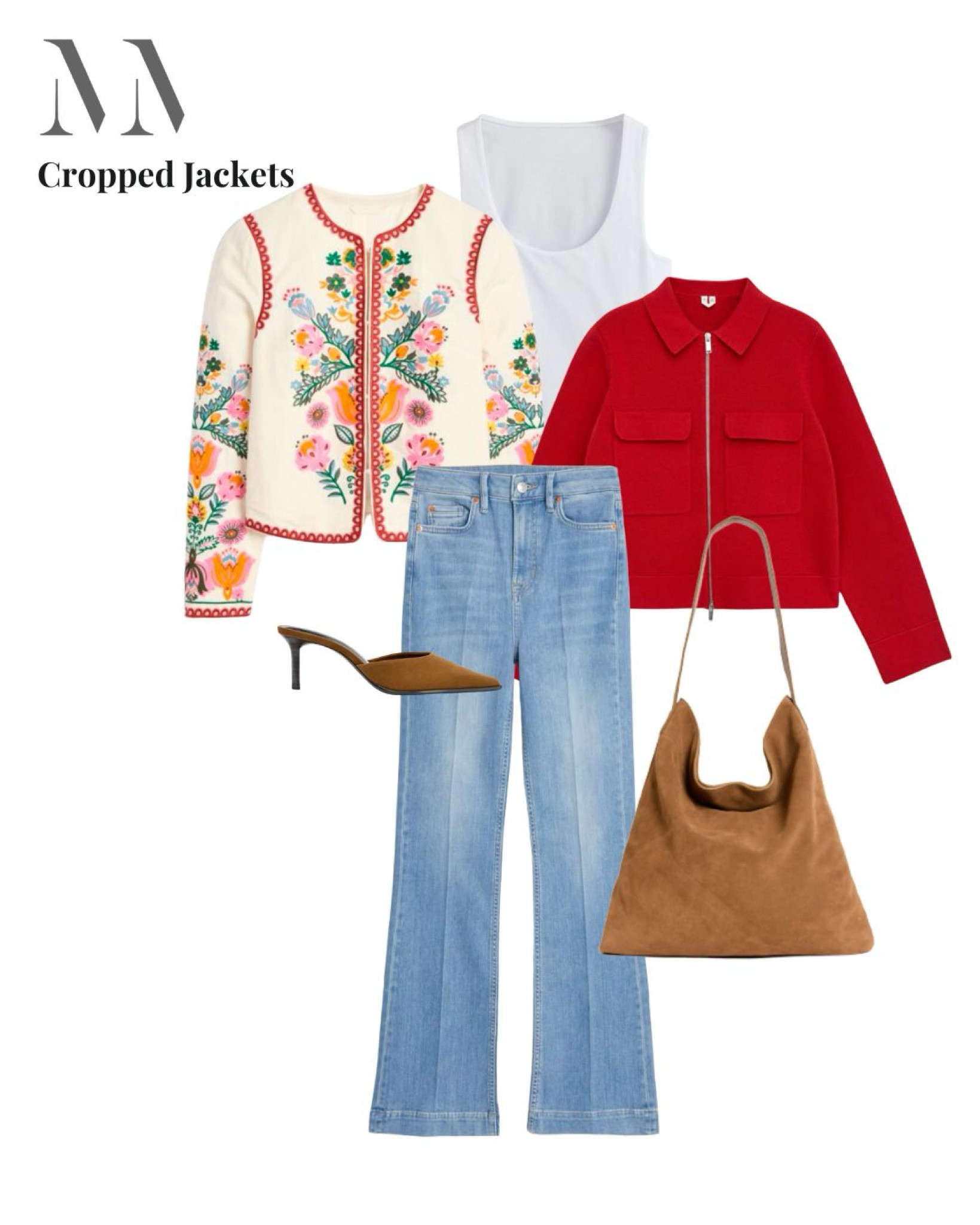 Friday Fashion Finds this week is all about transitional jackets for Soring

Finishing off with something brighter with these colourful cropped jackets 

#LTKuk #LTKstyletip #LTKspring