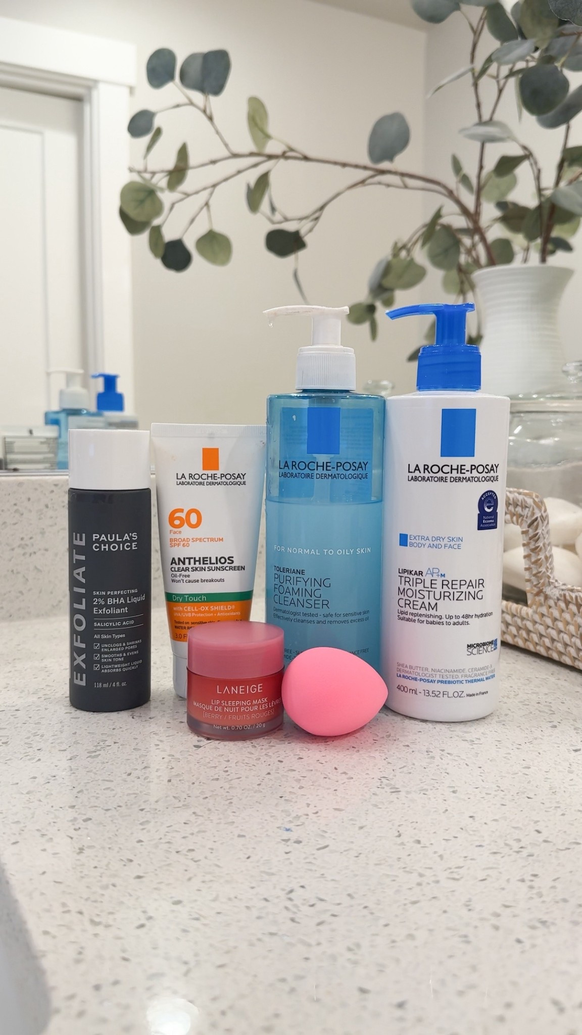 Amazon Prime Big Day Deals - MY FAVORITE DAILY SKINCARE! 

Laneige lip sleeping mask - This leaves your lips clean and so soft!
La Roche-Posay Toleriane Purifying Foaming Facial Cleanser - I use this daily to wash my face.
Liquid exfoliant, moisturizing cream, sunscreen, makeup spongee

#LTKFindsUnder100 #LTKSaleAlert #LTKBeauty