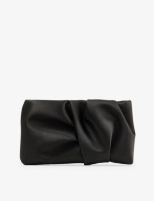 Bonny satin clutch bag | Selfridges