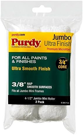 Purdy 140624052 Jumbo Mini Ultra Finish Roller Replacements, 2-Pack, 4-1/2 inch x 3/4 inch nap | Amazon (US)
