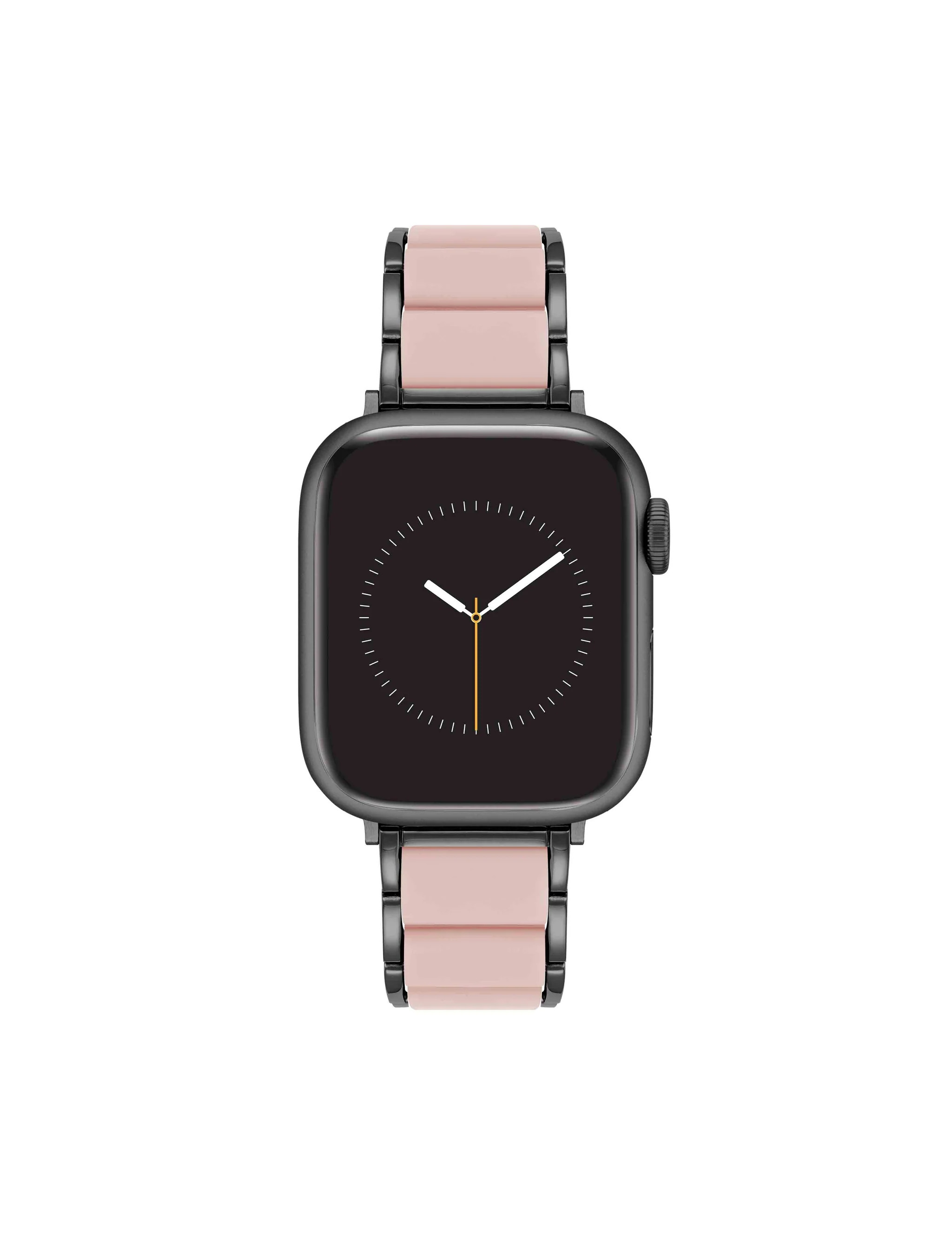 Rubberized Link Bracelet Band for Apple Watch® | Anne Klein