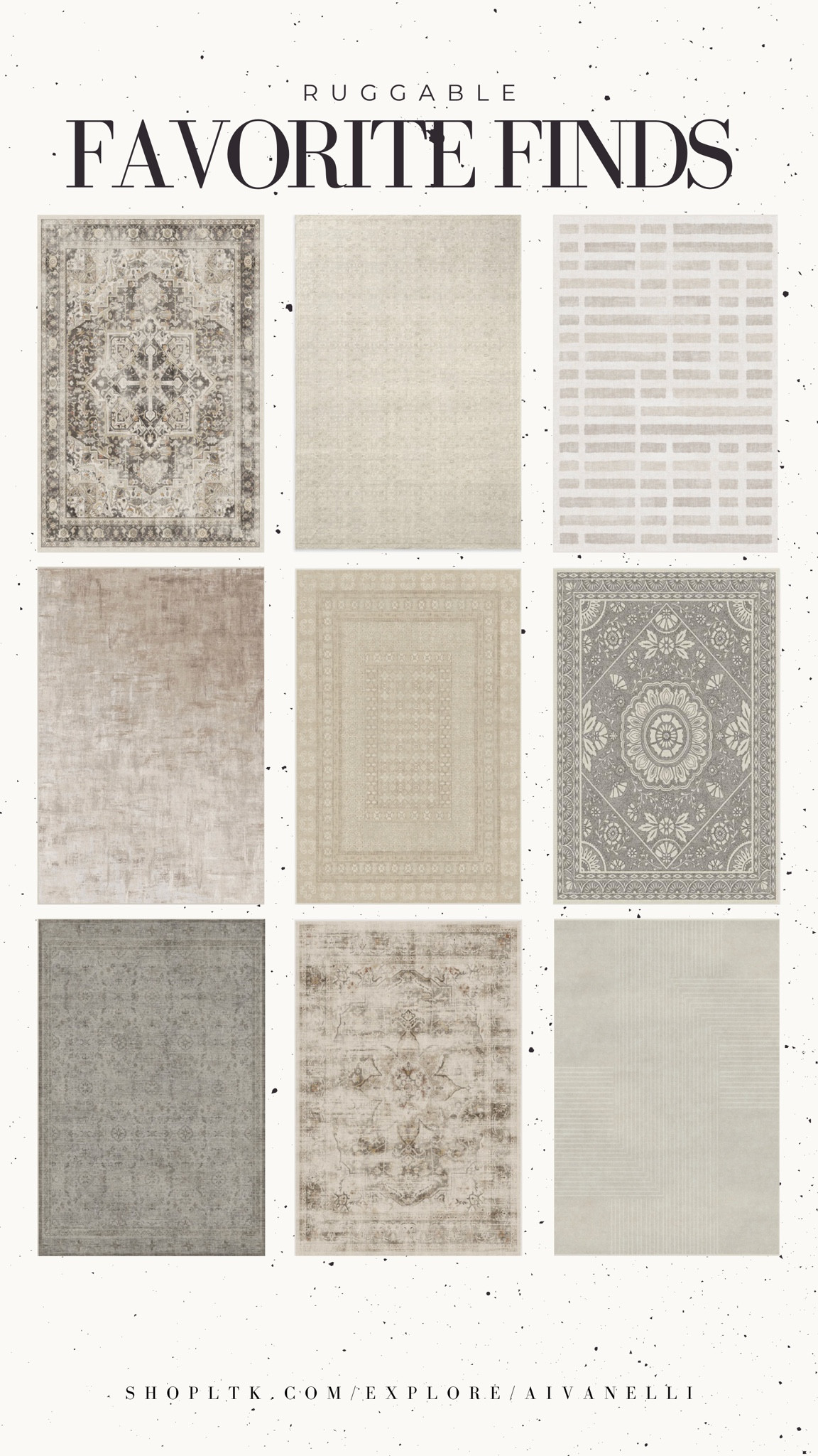 Ruggable Favorites

Washable area rugs
Machine washable area rugs
Non slip washable rugs
Washable living room rug
Washable bedroom rug
Washable kitchen runner
Low pile washable rug
Vintage style washable rug
Neutral washable area rug

#LTKHome #LTKSeasonal #LTKHoliday