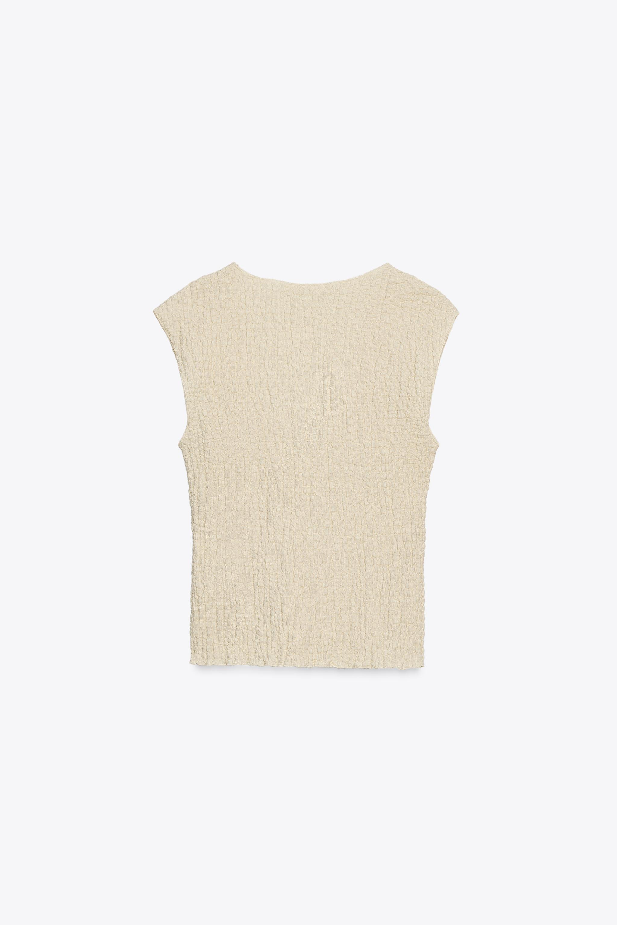 TEXTURED TOP | Zara US