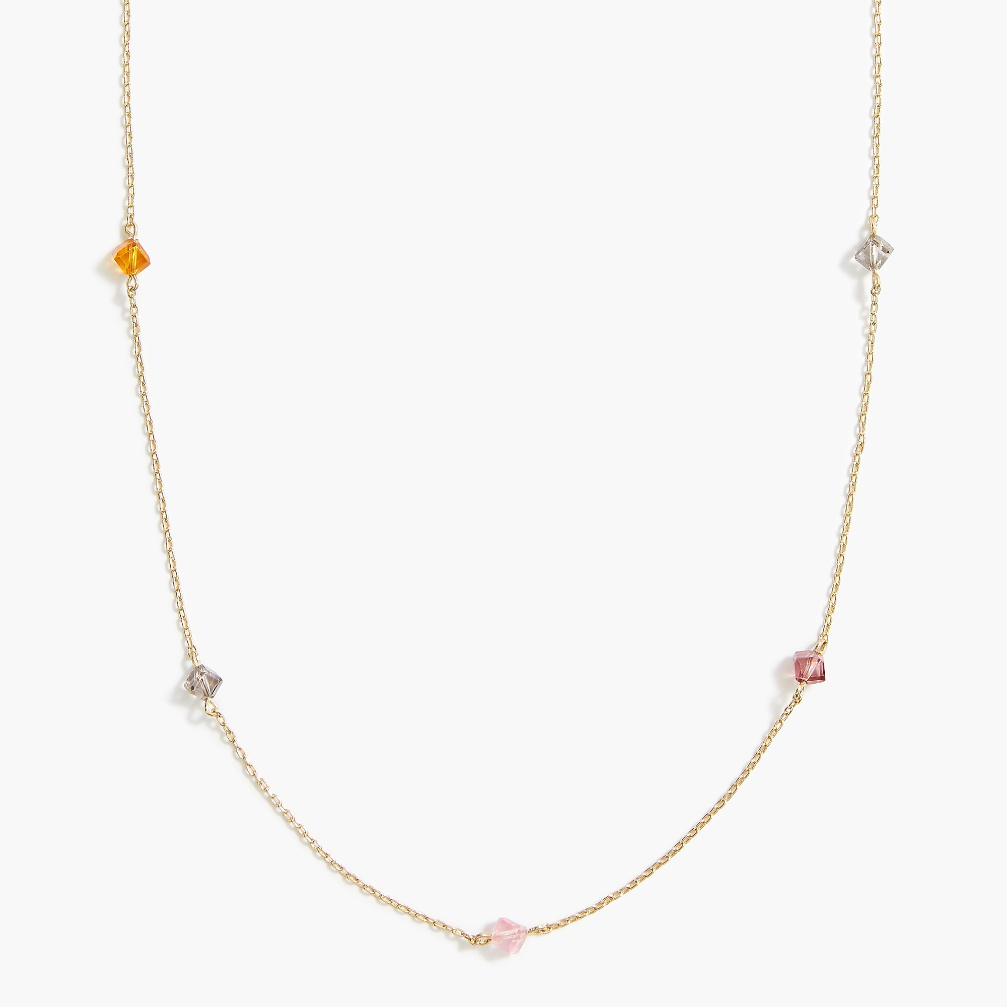 Jeweled illusion necklace | J.Crew Factory