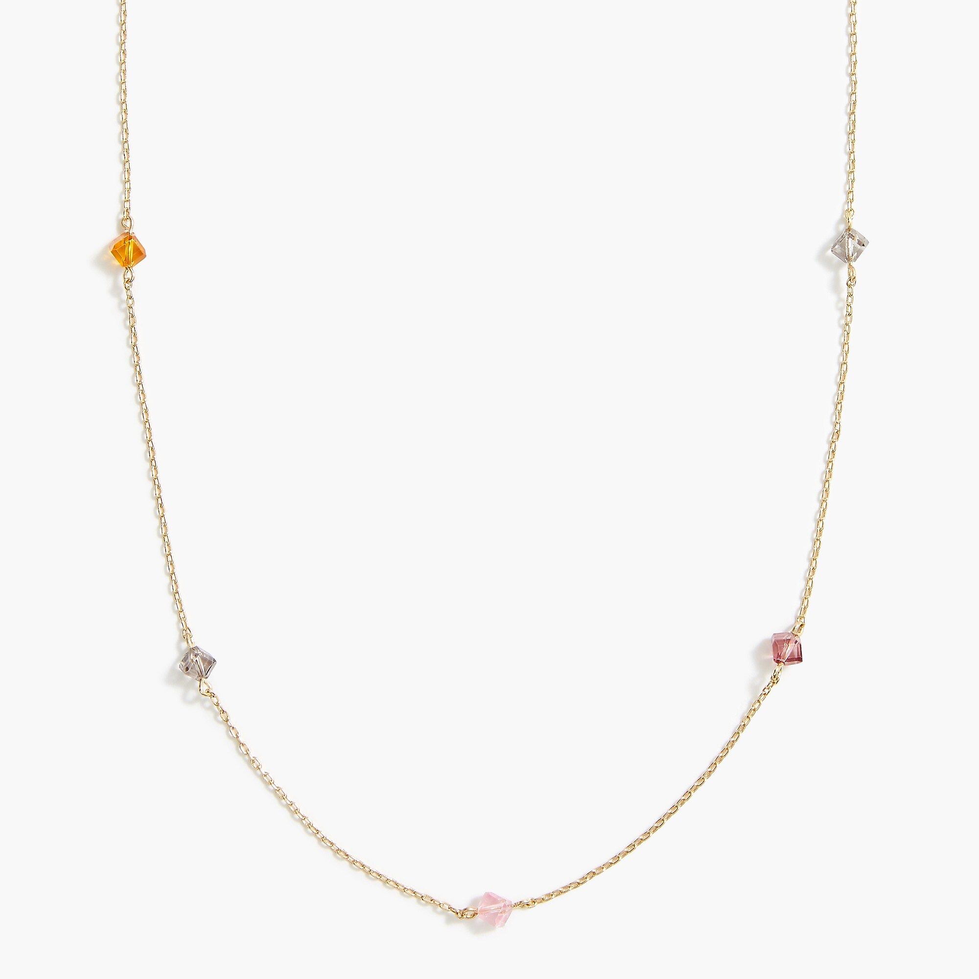 Jeweled illusion necklace | J.Crew Factory